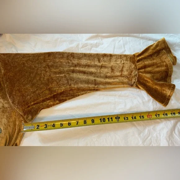 Blue Fish Vintage Golden Velvet Coat - Picture 10 of 16